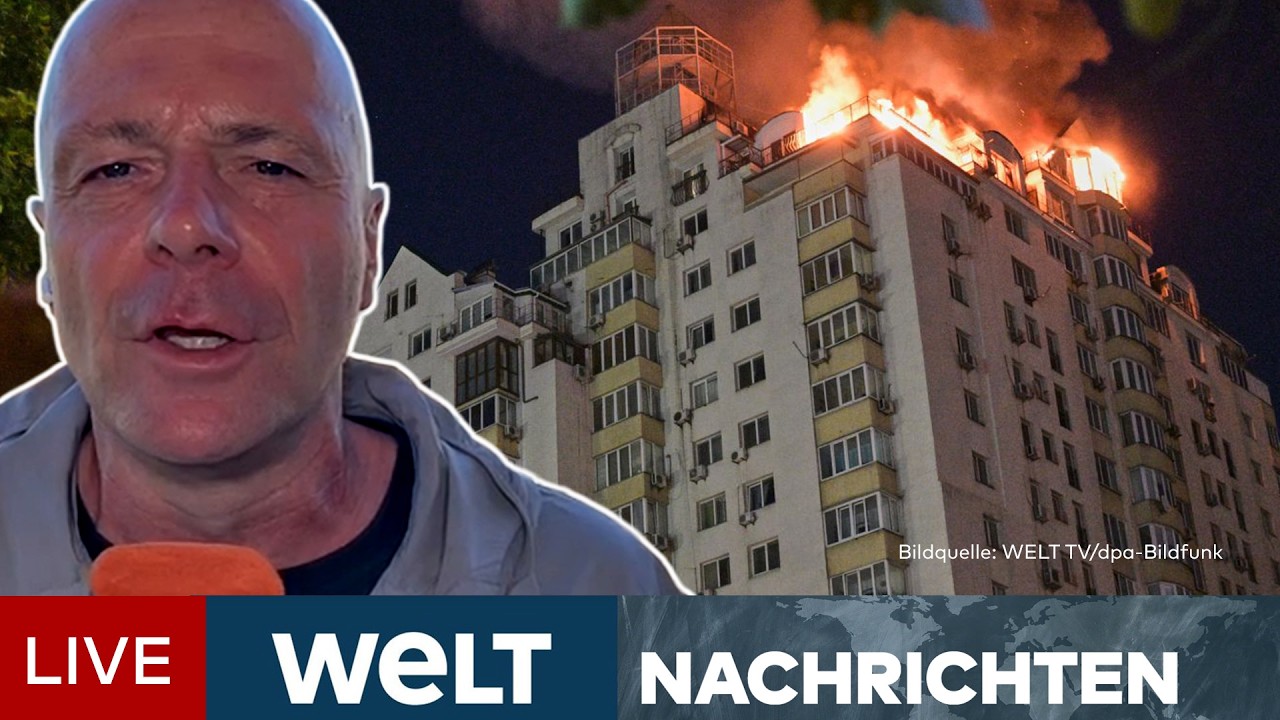 UKRAINE-KRIEG: Großangriff auf Kiew ‒ Putins Rache ist fürchterlich | WELT LIVESTREAM