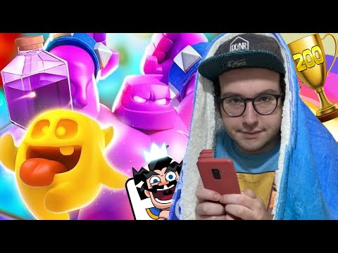 Il Golem di Elisir è Morto!! Ci faccio giusto la Top 200 ITA a 6900 COPPE!! -Clash Royale