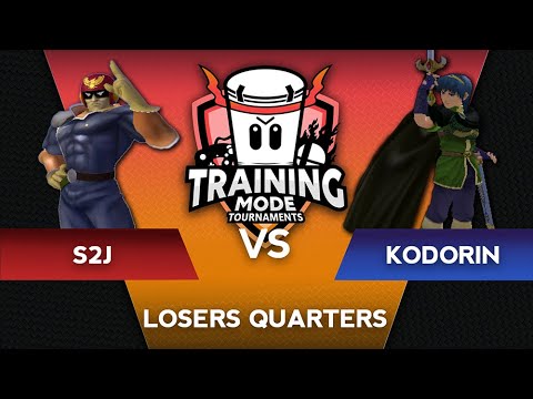 Training Mode Tournaments #1 S2J (Falcon) vs. Kodorin (Marth) - SSBM Losers Quarters - Melee