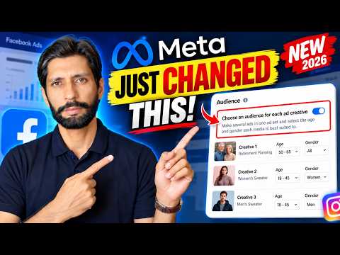 Facebook Ads Targeting Just Changed! New Audience Feature You Need to Know (2026)