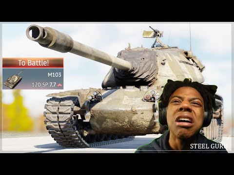 The WORST STOCK tank in game 💀💀💀 STOCK M103 GRIND Experience