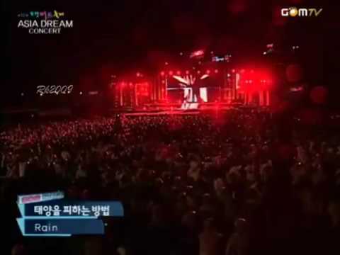 090717  Rain bi Asia Dream Concert'on Gom TV PART 1/2