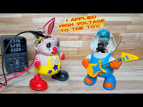 ⚡ I Applied High Voltage to electric toys ⚡☠️ Shocking experiment for toys