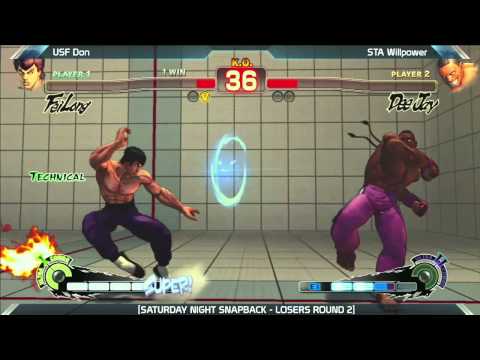 SSF4 USF Don vs STA Willpower |Saturday Night Snapback 5.5