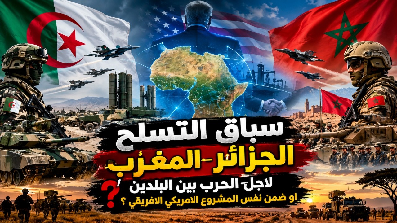 سباق التسلح الجزائر المغرب ، لاجل الحرب بين البلدين او ضمن نفس المشروع الامر?