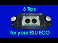 6 advanced tips for your ESU ECOS