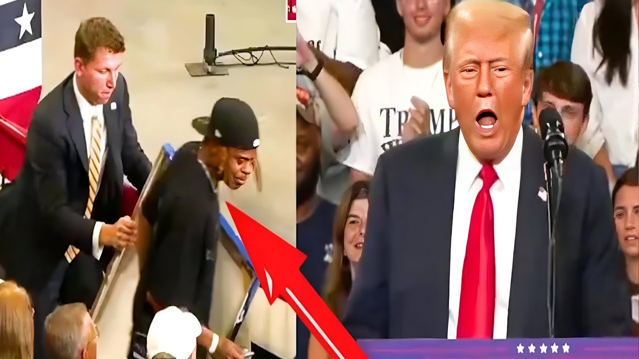 Black teen does the UNTHINKABLE during Trump rally - What happens next is UNBELIEVABLE...