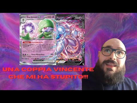GARDEVOIR EX CON MEWTWO V UNION,CHE COPPIA!!!