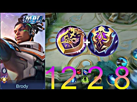 PRO BRODY MYTHIC RANK PUSH | BRODY GAMEPLAY |MLBB