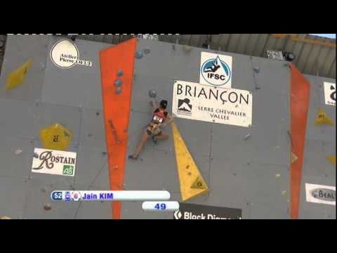 IFSC Climbing World Cup Briançon 2012 - Lead - Replay Semi-Finals