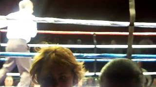 Ronald Johnson After The Head Butt That Stopped The Fight RTR11609.MOV