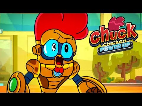Chuck Chicken Power Up - All Episodes collection (10-1) Cartoon show