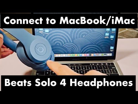 Beats Solo 4 Headphones: How to Connect to MacBook / iMac (Apple Computer)