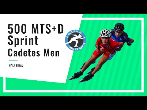500M +D Sprints Cadetes Men Half final