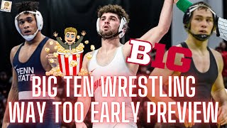 BIG TEN Wrestling Preview | EVERY Wrestler, Team, Coach, & Prediction!