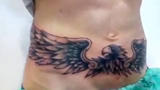 aquila tattoo-eagle Brush tattoo style