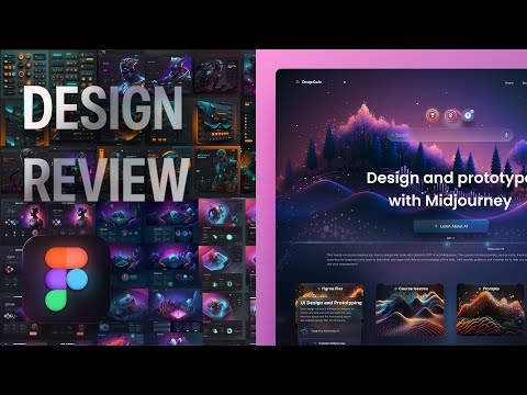 Midjourney Concept to Web Design Review thumbnail