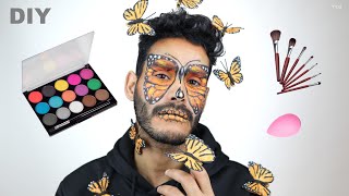 מדריך איפור לפורים פרפר - EASY BUTTERFLY PURIM MAKEUP TUTORIAL