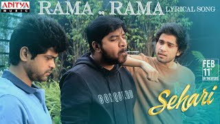 Rama Rama Song Lyrics - Sehari Rama Rama Song Lyrics - Sehari
