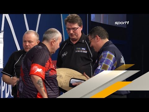 Vierter Matchdart passt – Taylor putzt auch Anderson | SPORT1 DARTS