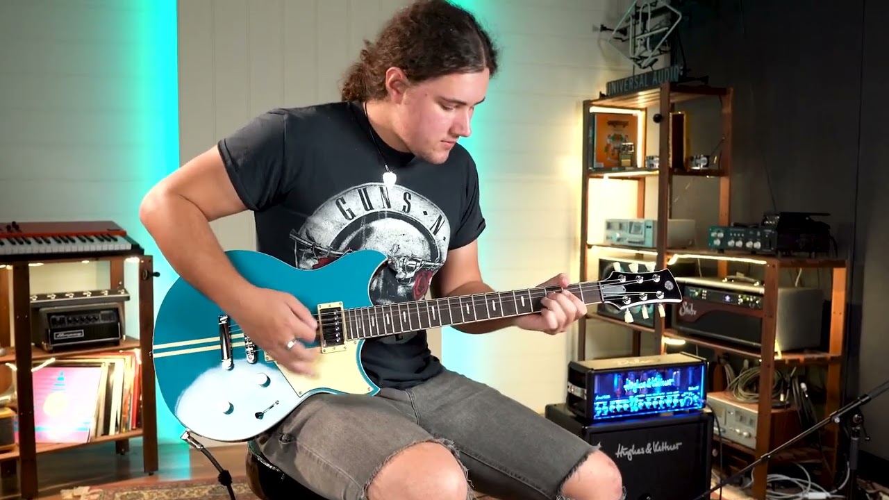 Yamaha Revstar Gen2 Professional HB Guitar w/Case - Rusty Brass Charcoal