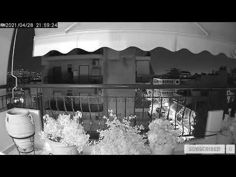 Xiaomi Mi Camera 360° Test Night Mode Athens Greece