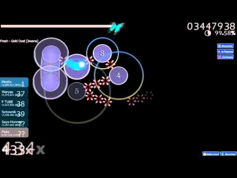 Osu! - DJ Fresh - Gold Dust [Insane]