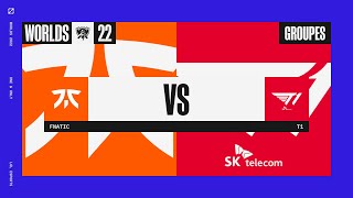 Worlds 2022 - Group Stage - D2 - FNC vs T1