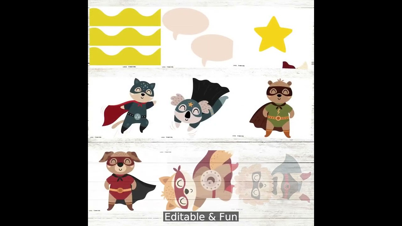 Superhero Back to School Bulletin Board Kit!