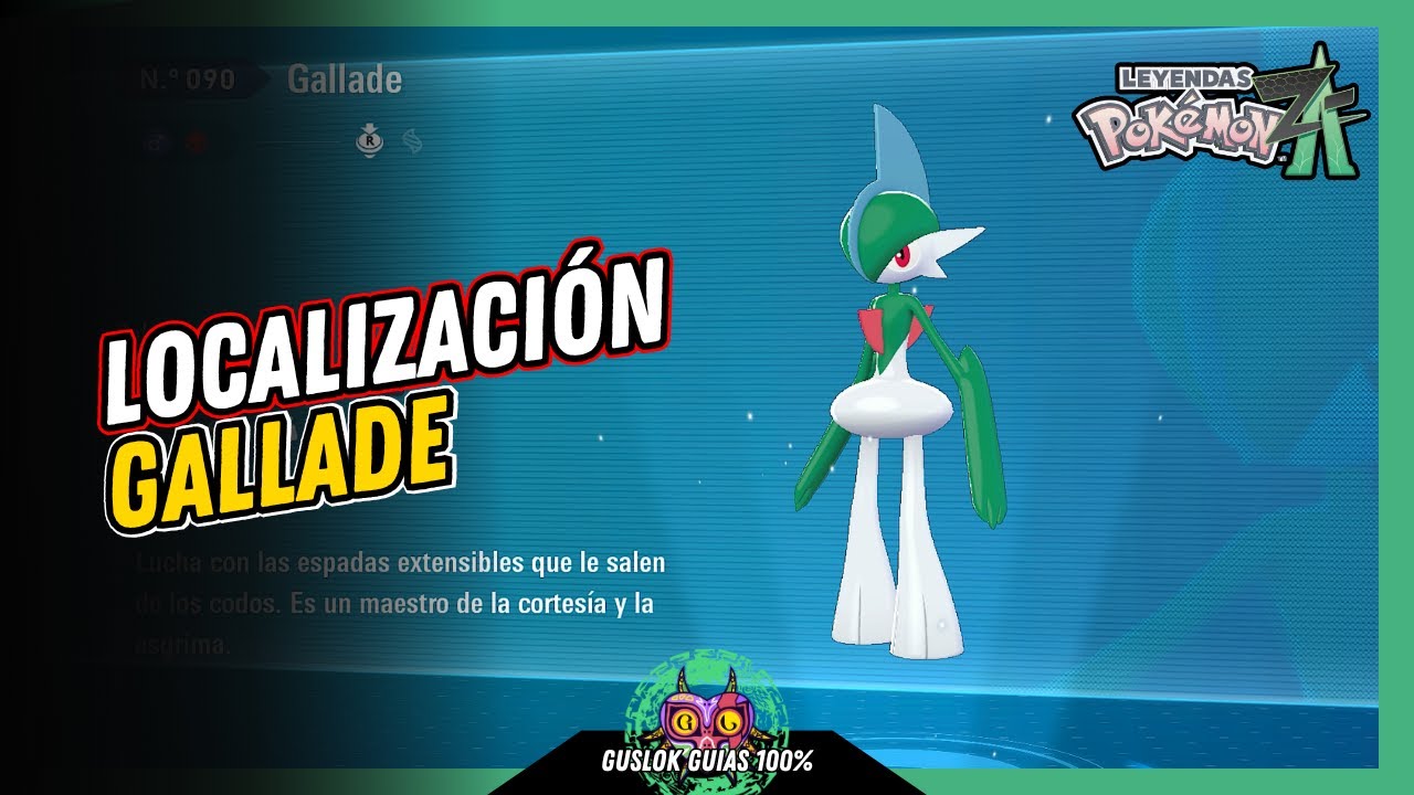 UBICACIÓN de GALLADE | GUÍA 100% | 💯Leyendas Pokemon: Z-A🏆 UBICACIÓN de GALLADE | GUÍA 100% | 💯Leyendas Pokemon: Z-A🏆