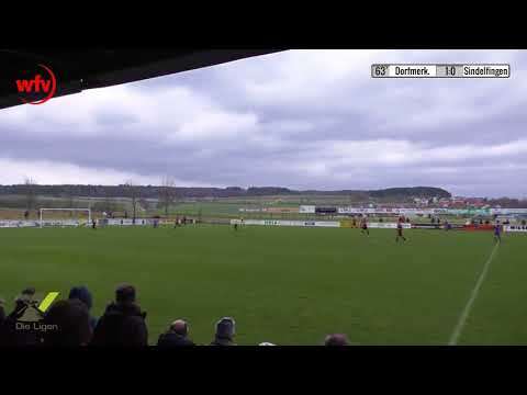 SF Dorfmerkingen - VfL Sindelfingen, 2:0 durch Benjamin Schiele