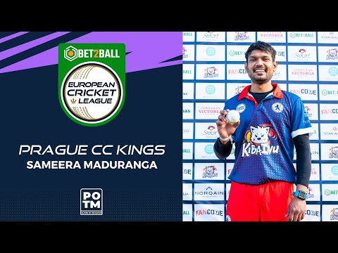 POTM: S.Maduranga - ZTB vs PCK | Highlights | Bet2Ball European Cricket League Day 1, Group C |ECL22