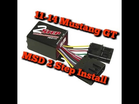How to Install MSD 2 Step Rev Limiter 2011-2014 Ford Mustang GT Coyote