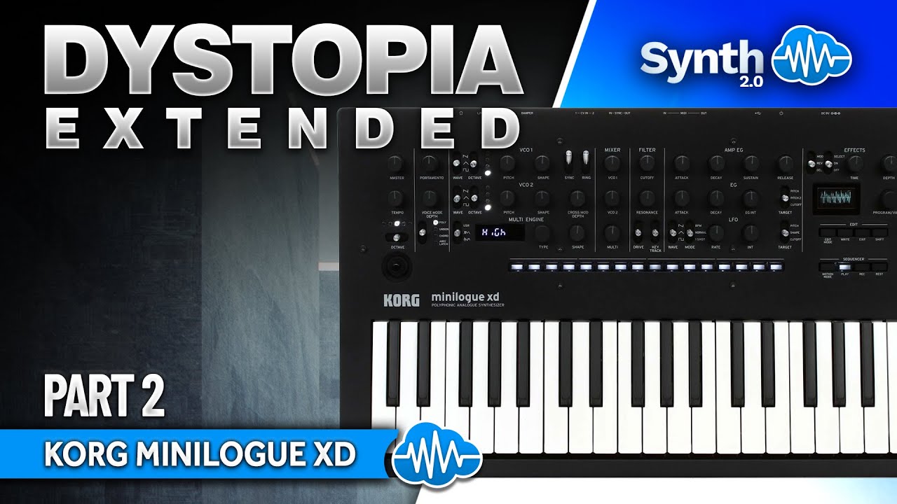 SCL041 - ( Bundle ) - Analog Mania + Dystopia Extended - Korg Minilogue XD Video Preview
