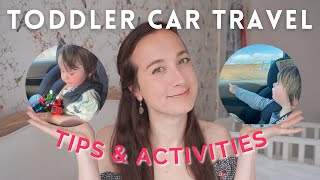 TODDLER CAR JOURNEY/ ROAD TRIP TOYS, ACTIVITIES, TIPS | HOW TO ENTERTAIN TODDLER WHILE TRAVELLING