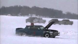 preview picture of video '3-1-15 Sinissippi Ice Racing - Island Race'