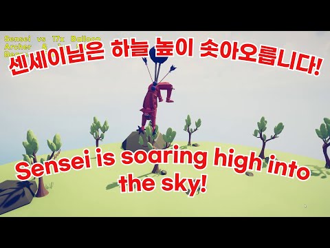 (4) Sensei vs Every Units or Gods & Anyone – TABS