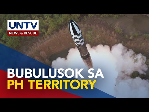 Debris ng North Korean rocket, posibleng bumagsak sa silangang bahagi ng Pilipinas – PhilSA