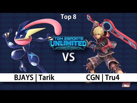 TGM eSports Unlimited - Top8 - BJAYS | Tarik (Greninja) vs. CGN | Tru4 (Shulk)