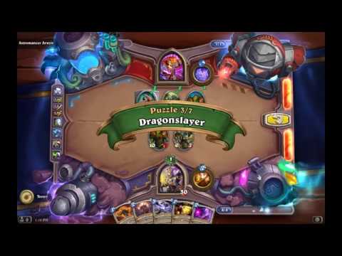 Solution Puzzle Lab Mirror: Dragonslayer - Astromancer Arwyn (3/7), Hearthstone Boomsday
