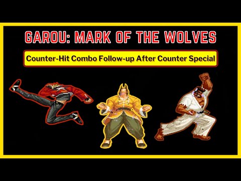 Counter-Hit Combo Follow-Up After Parry Special - Garou: Mark of the Wolves