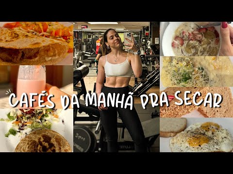 7 CAFÉS DA MANHÃ SAUDÁVEIS EM 10 MIN | Emagrecimento + receitas simples