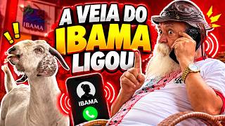 A VEIA DO IBAMA LIGOU PRA FALAR DO BODE | LUIZ DO SOM 