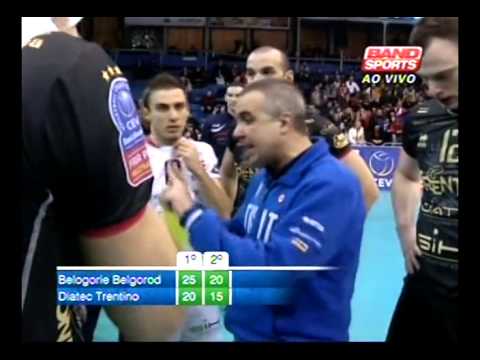 CEV 2013/14 - Champions League Men - Belogorie Belgorod ( RUS ) x Trentino ( ITA ) Playoff 6