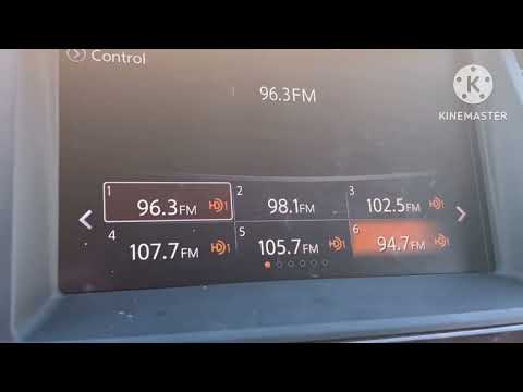 Hays, Kansas FM Bandscan