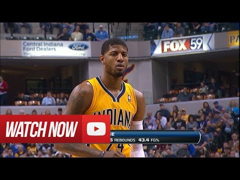 2014.03.21 - Paul George Triple-Double Full Highlights vs Bulls - 10 Pts, 10 Assists, 12 Reb