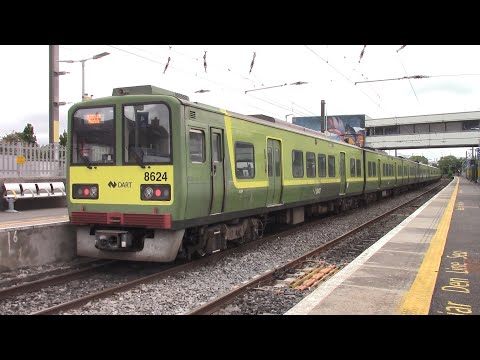 Irish Rail 8520 Class Dart Train 8624 - Howth Junction Station, Dublin