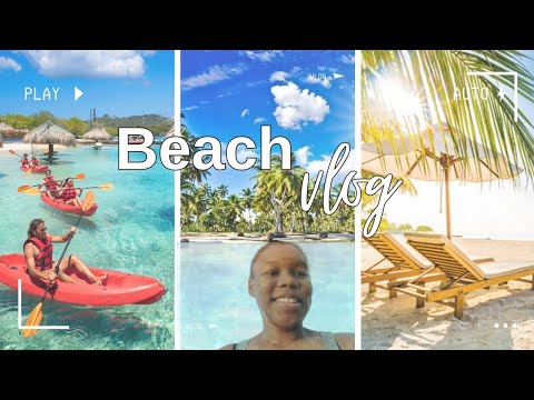 Sand, Sea, and Smiles: A Day in Paradise 🏖🏝|Beach Vlog 2023