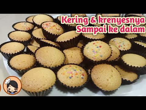 Resep bolu mini kering,super renyah dan super krenyes