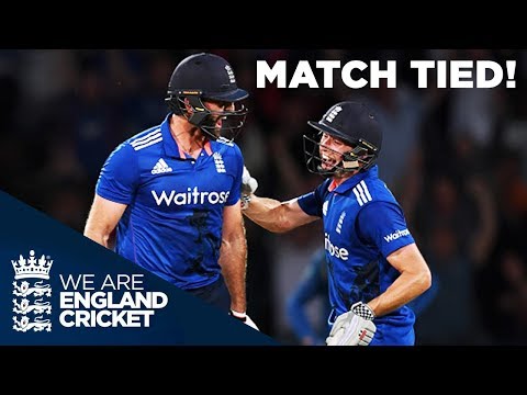 The Best ODI Ever? England Tie Match With Six Off The Last Ball v Sri Lanka 2016